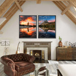 Yosemite Park Sunset Wall Art