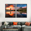Yosemite Park Sunset Wall Art