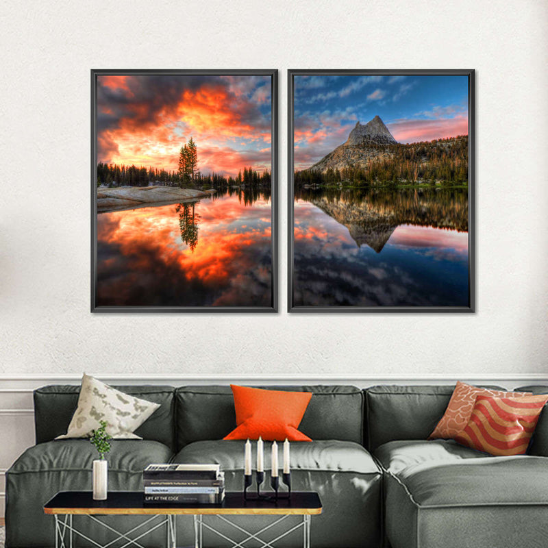 Yosemite Park Sunset Wall Art