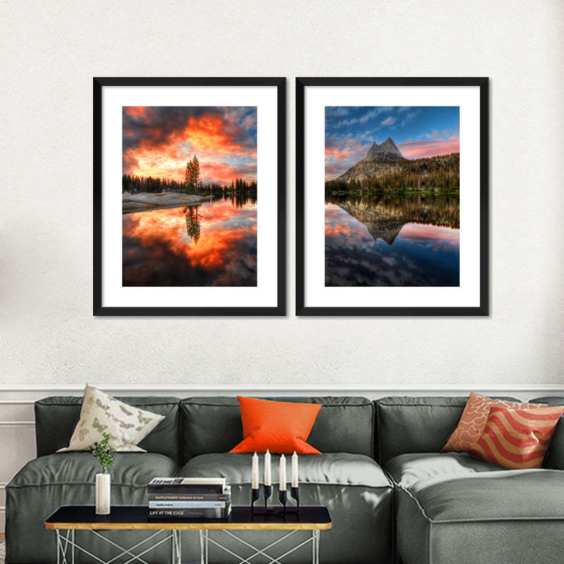 Yosemite Park Sunset Wall Art