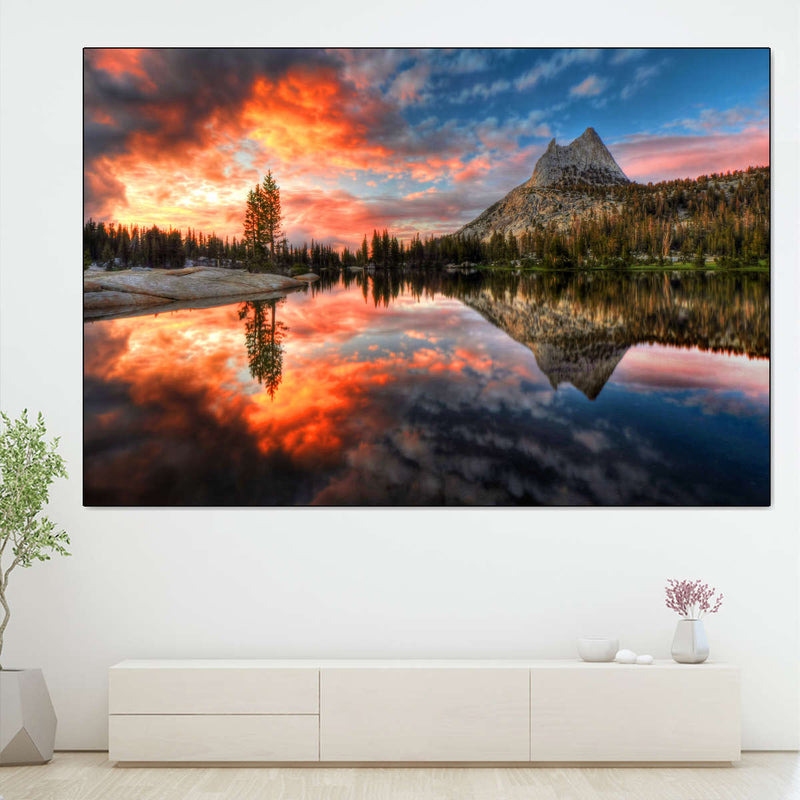Yosemite Park Sunset Wall Art
