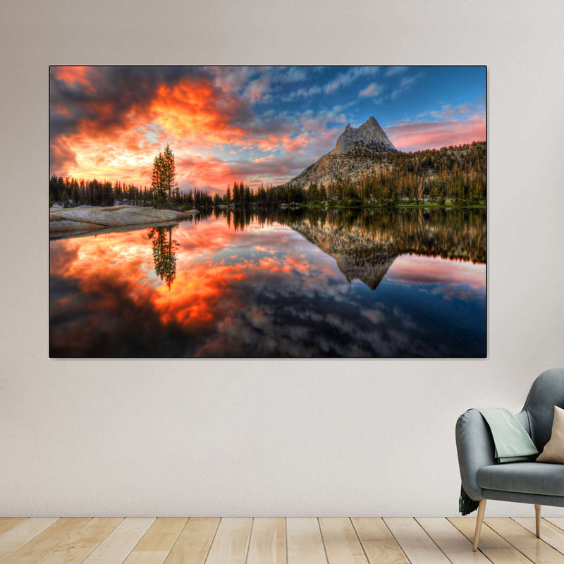 Yosemite Park Sunset Wall Art