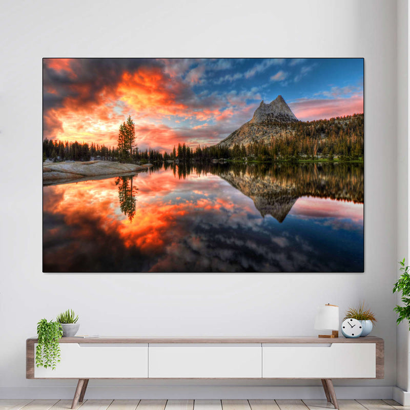 Yosemite Park Sunset Wall Art