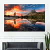 Yosemite Park Sunset Wall Art