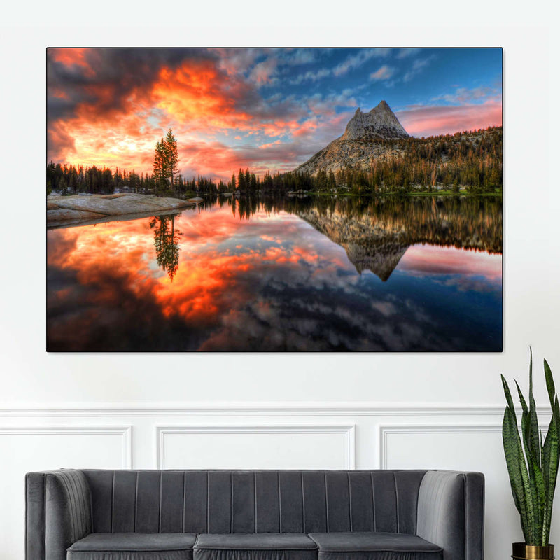Yosemite Park Sunset Wall Art