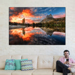 Yosemite Park Sunset Wall Art