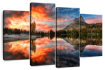 Yosemite Park Sunset Wall Art