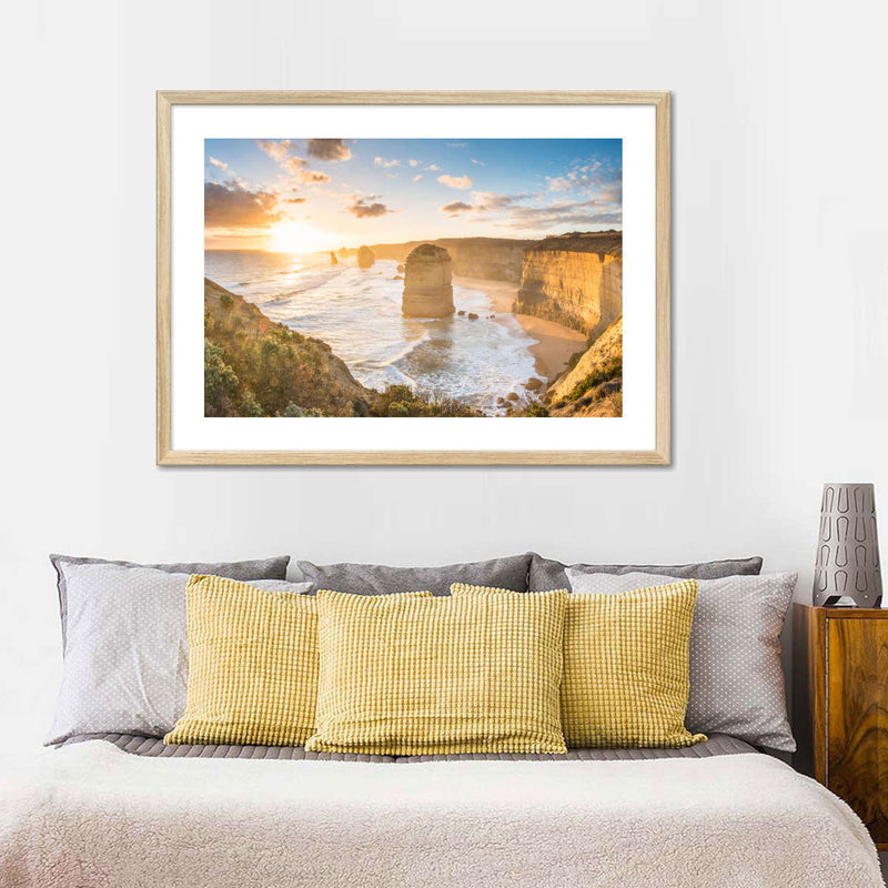 Twelve Apostles Beach Sunrise Wall Art