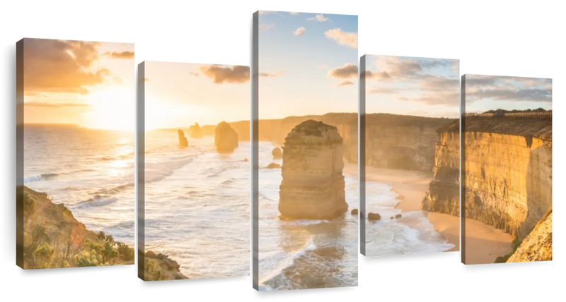 Twelve Apostles Beach Sunrise Wall Art
