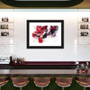 Red Motion Abstract Wall Art