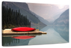 Mountain Lake Kayak Wall Art