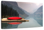 Mountain Lake Kayak Wall Art
