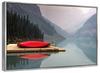 Mountain Lake Kayak Wall Art
