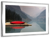 Mountain Lake Kayak Wall Art