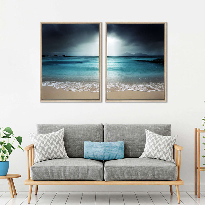 La Digue Island Evening Sky Wall Art