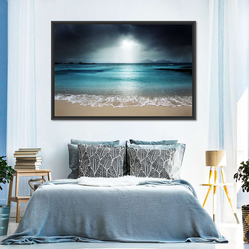 La Digue Island Evening Sky Wall Art