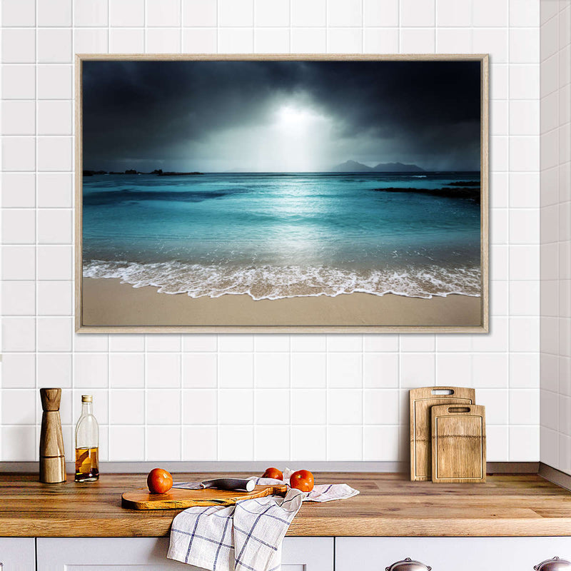 La Digue Island Evening Sky Wall Art