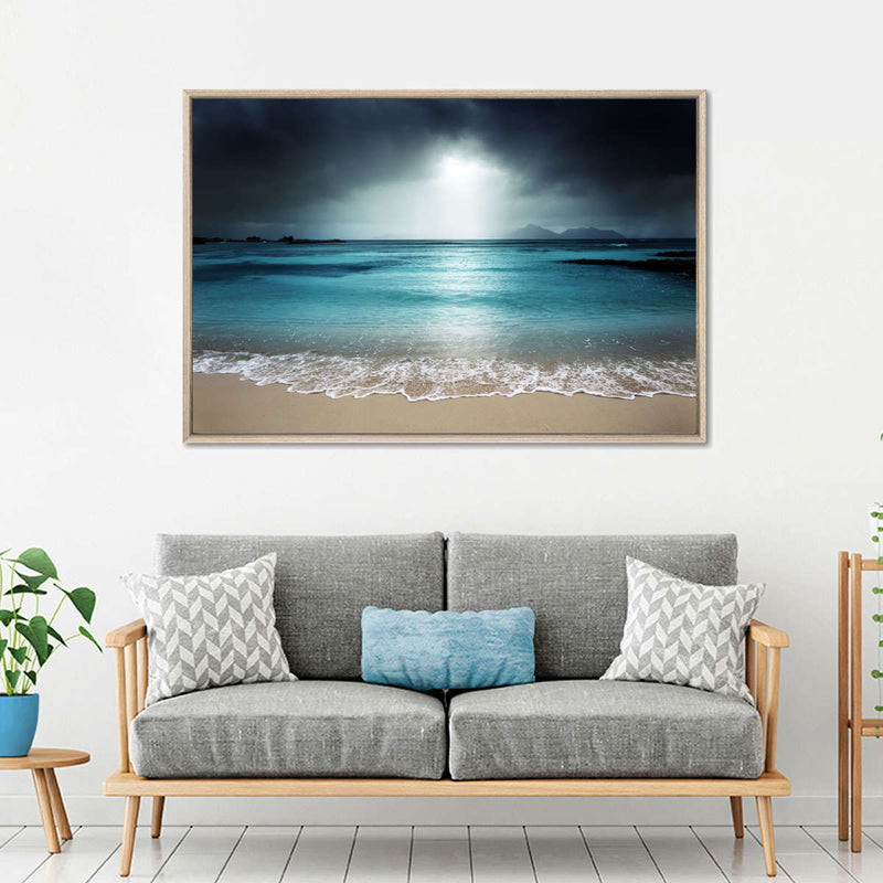 La Digue Island Evening Sky Wall Art