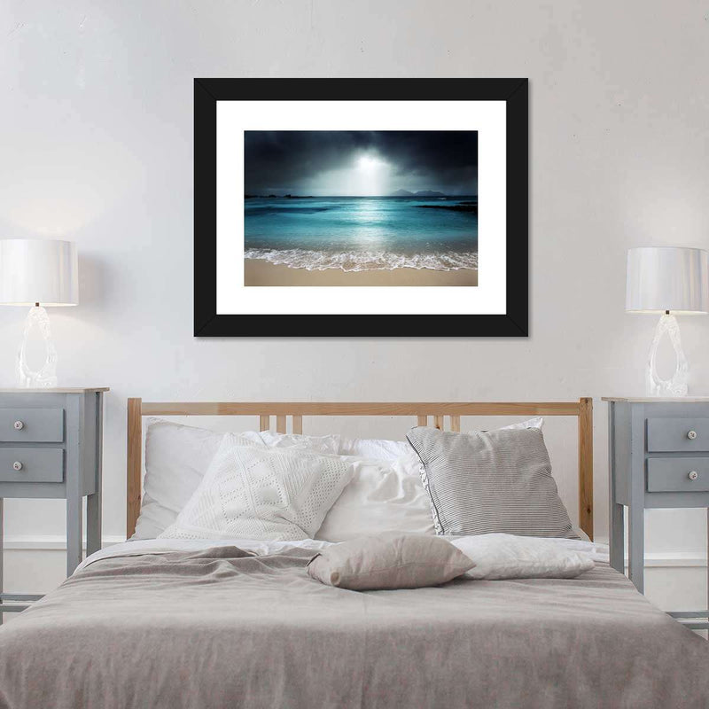 La Digue Island Evening Sky Wall Art