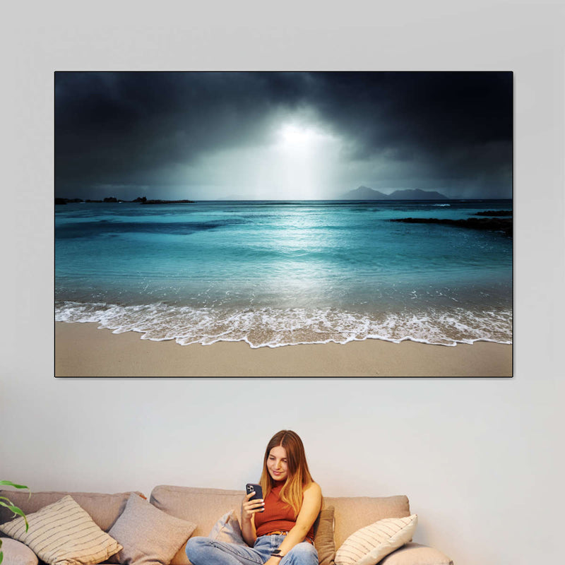 La Digue Island Evening Sky Wall Art