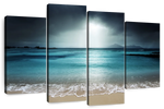 La Digue Island Evening Sky Wall Art