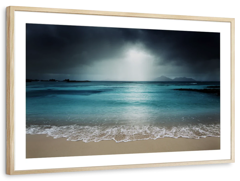 La Digue Island Evening Sky Wall Art