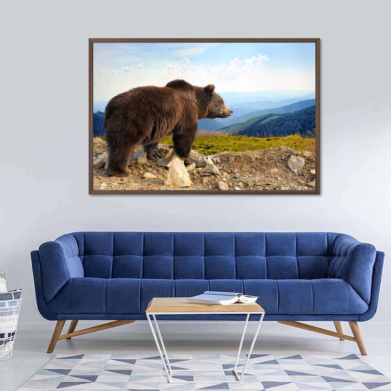 Mountain Bear Wall Art