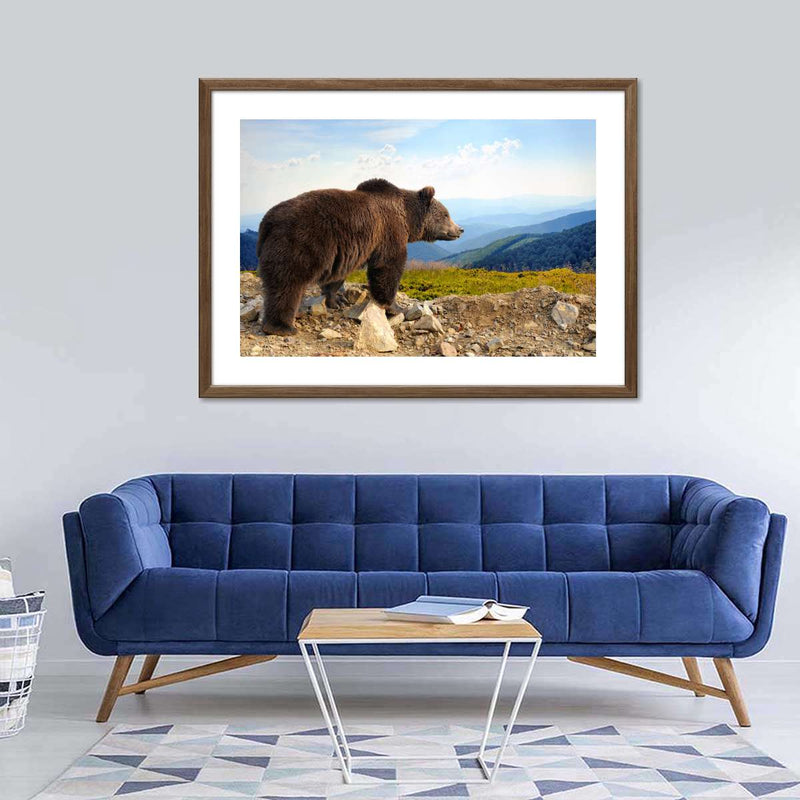 Mountain Bear Wall Art
