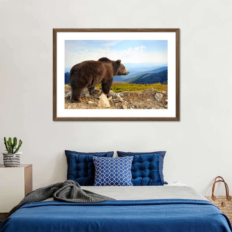 Mountain Bear Wall Art