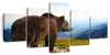 Mountain Bear Wall Art