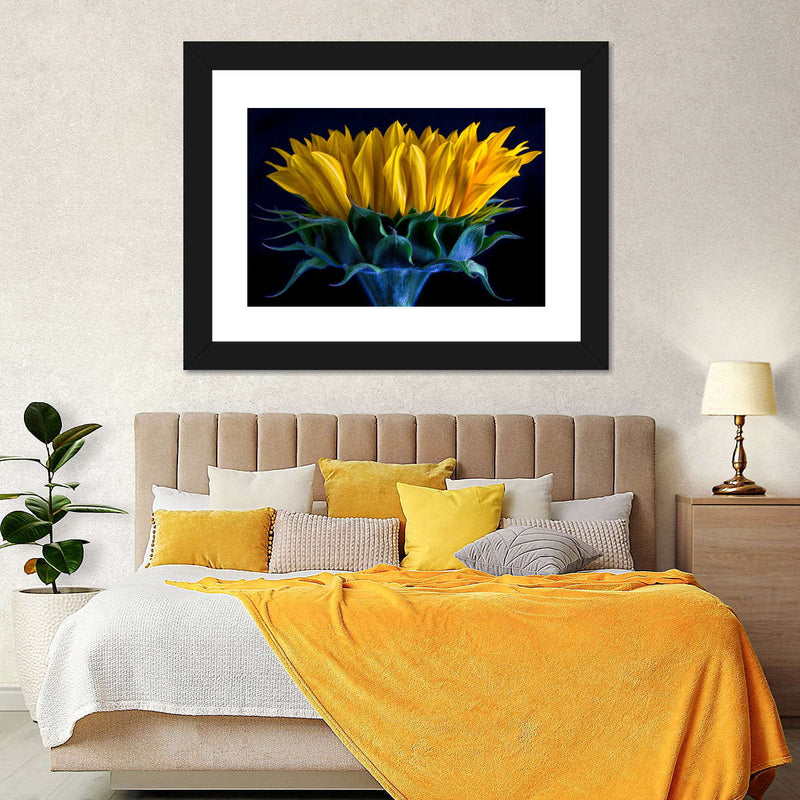 Sunflower Side View Wall Art