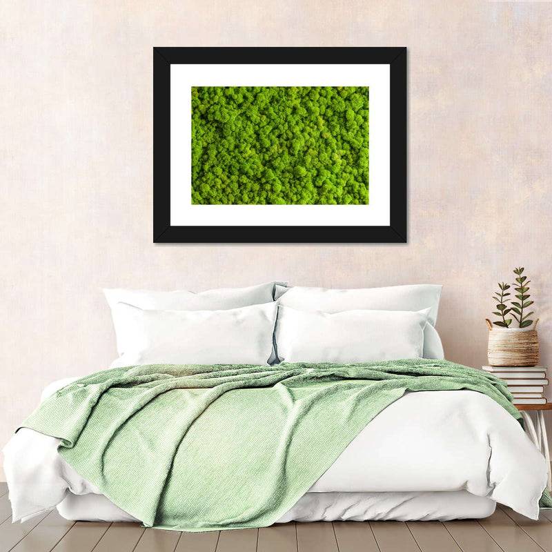 Green Reindeer Moss Wall Art