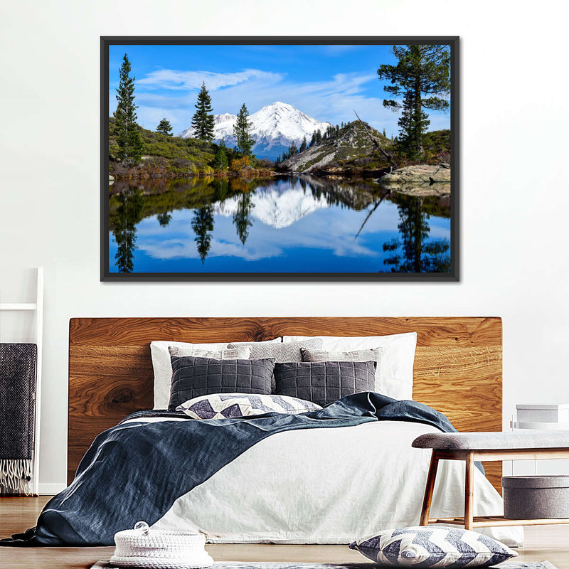 Mount Shasta Heart Lake Wall Art