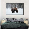 Winter Grizzly Bear Wall Art