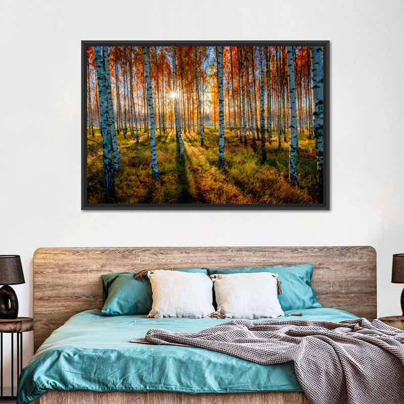 Swedish Birch Forest Wall Art
