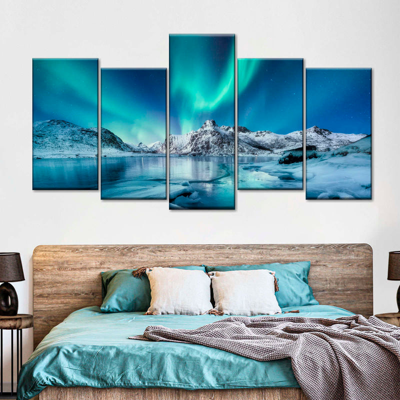 Radiant Northern Lights Wall Art