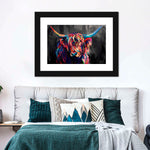 Highland Cow Acrylic Wall Art
