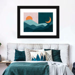 Sun And Moon Outdoor Wall Art
