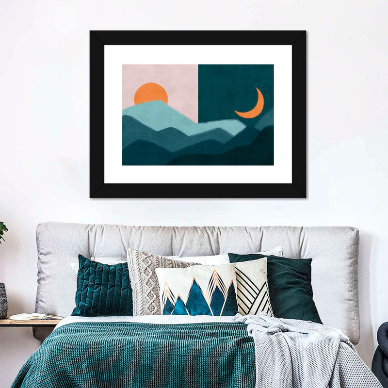 Sun And Moon Outdoor Wall Art