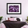 Purple Amethyst Geode Wall Art