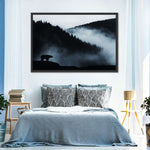 Misty Mountain Bear Wall Art