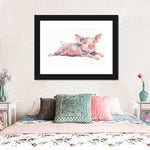 Precious Piglet Wall Art