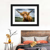 Silly Highland Cow Wall Art