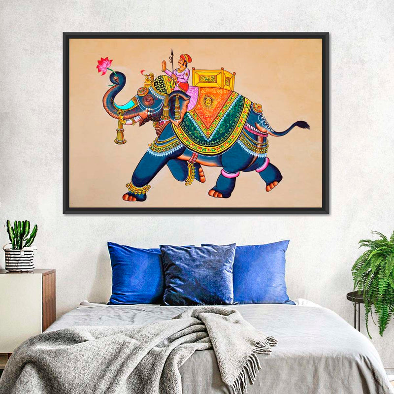 Rajasthani Elephant Wall Art
