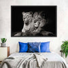Lion And Lioness Mates Wall Art