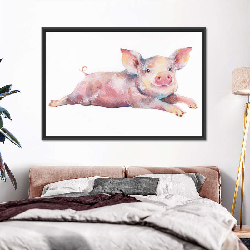 Precious Piglet Wall Art
