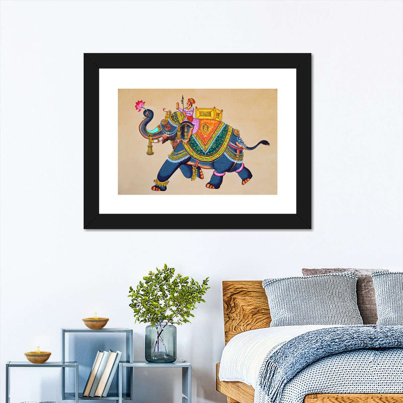 Rajasthani Elephant Wall Art