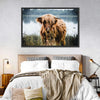 Lakeside Highland Cow Wall Art