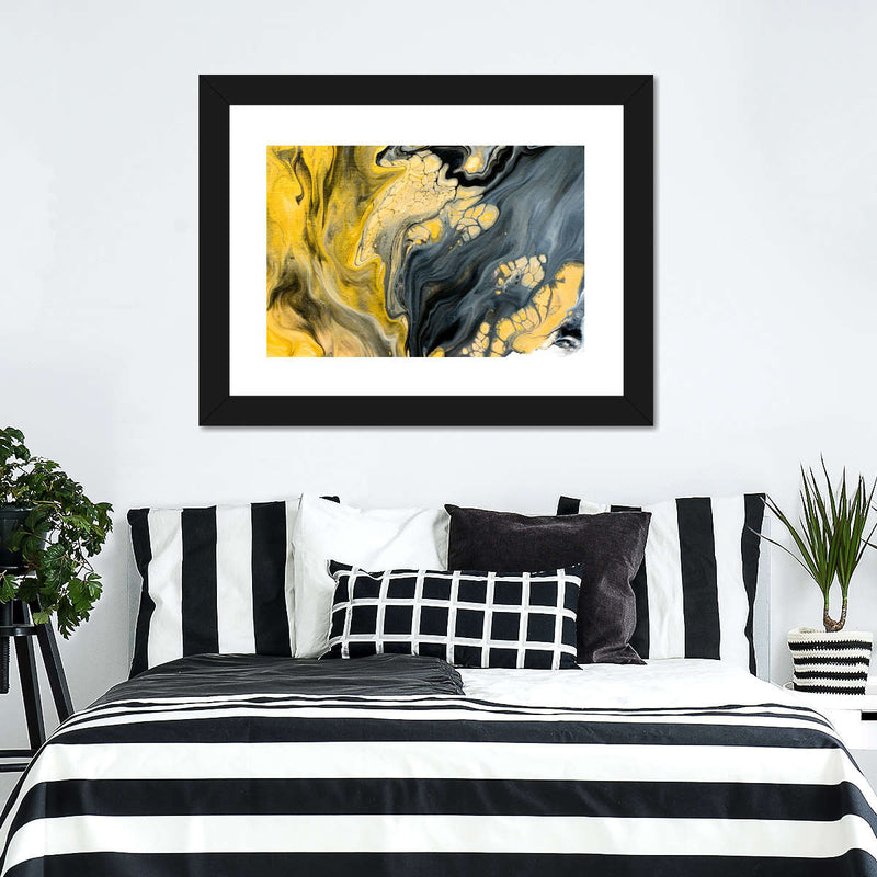 Marbled Abstract Wall Art