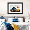 Sunset Over Mountains Wall Art